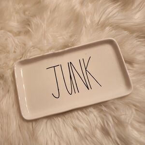 Rae Dunn JUNK Ceramic Tray